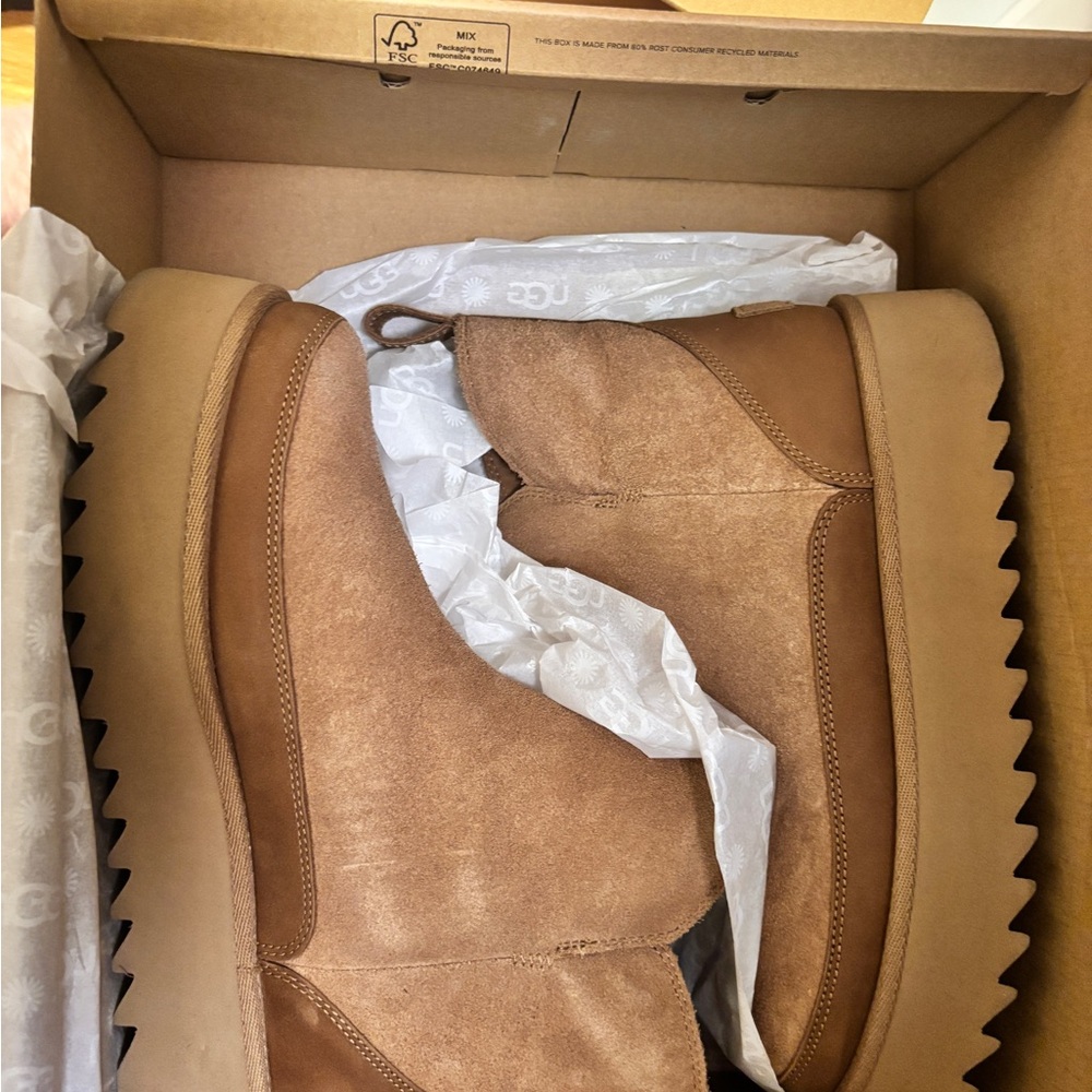 UGG Women’s Chestnut Chelsea Platfrom Boots